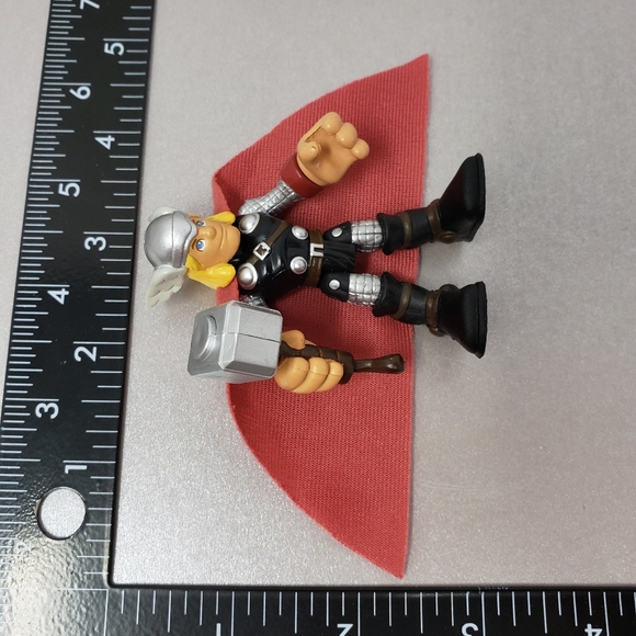 Imaginext Avengers Figurine Thor Cape Fisher Price 2010 Hasbro - Picture 4 of 15
